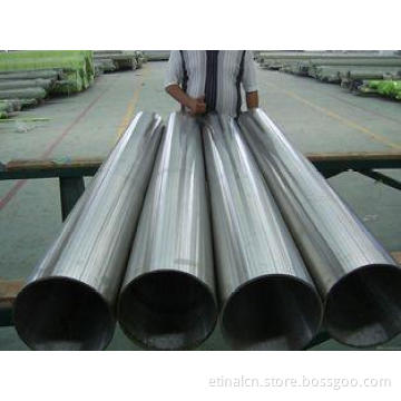 Grade 2 Seamless Titanium Pipe Silvery Gray For Heat Exchan